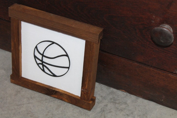 Basketball Sports Athlete Gym Ball Game Day 3D layered Sign Handmade Decor Play Room Decor Player All Net Score Hoop Playmaker Team