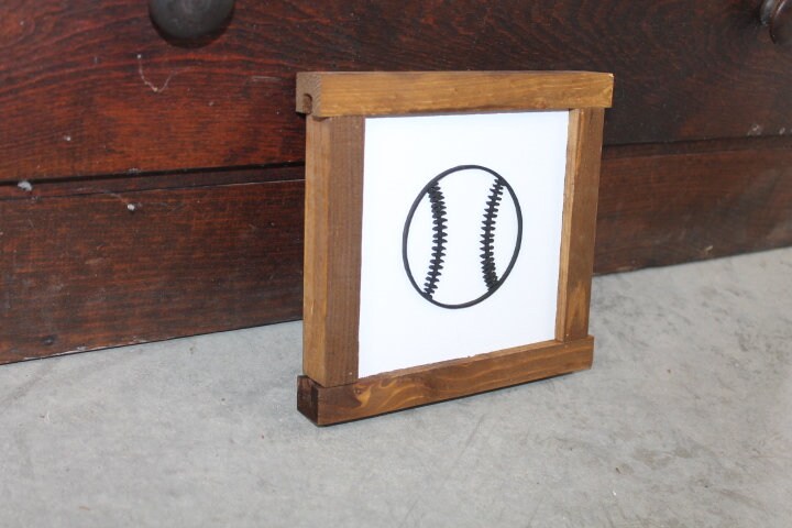 Baseball Softball Sports Athlete Gym Ball Game Day 3D layered Sign Handmade Decor Play Room Decor Player Playmaker Home Run Team