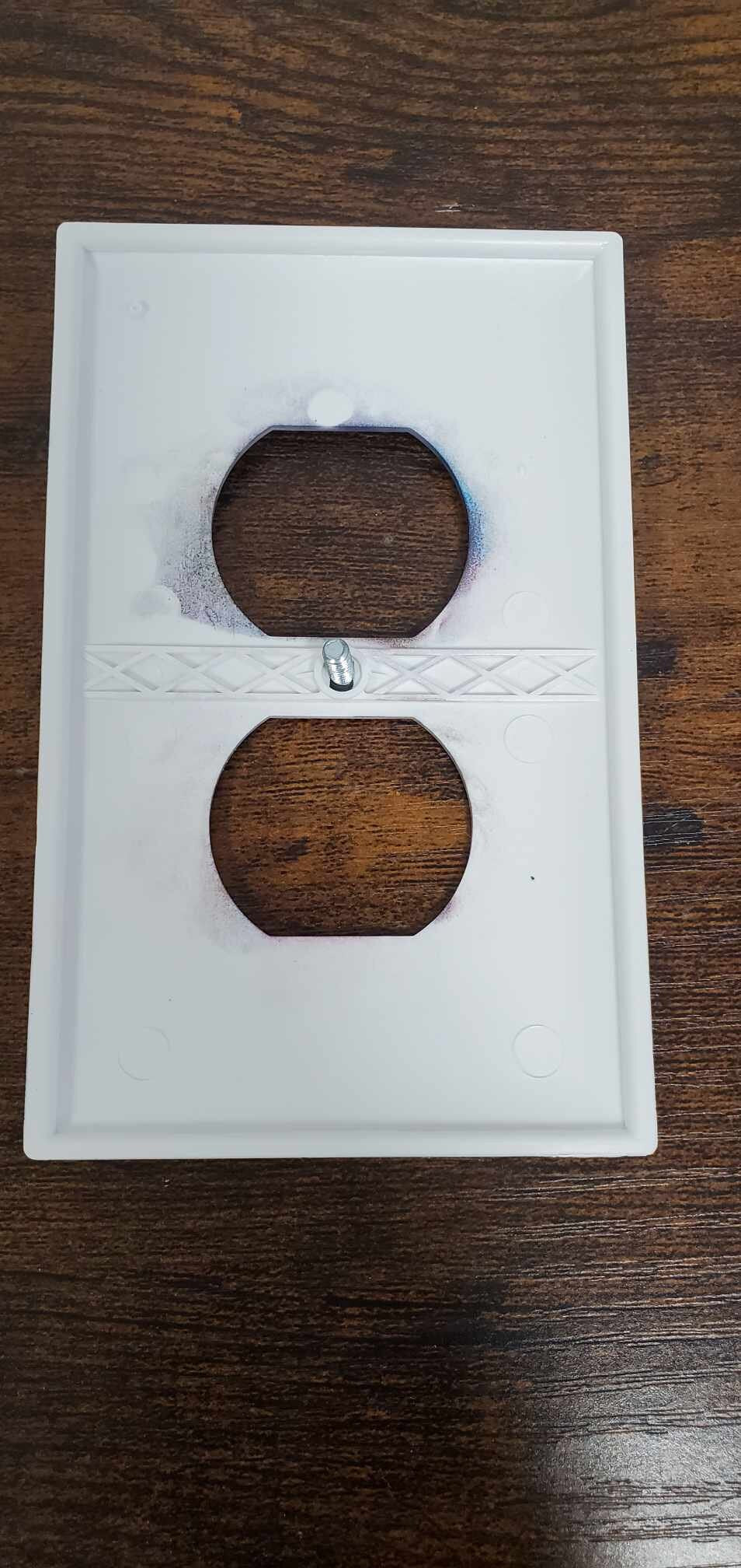 Blue Bird Swallow Floral Flowers Spring Printed in Color Light Switch Cover Plate Durable Baby Room Kids Room