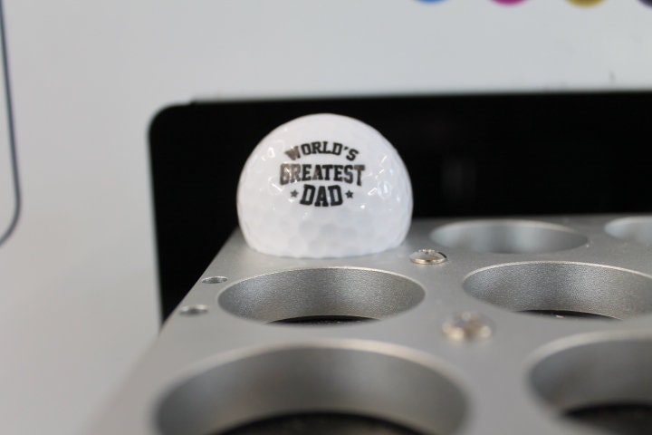 Worlds Greatest Dad Golf Ball Set Fathers Day Gift Customize Wholesale Your Own Bulk Custom Local Personalized Saying Phrase Fun Unique