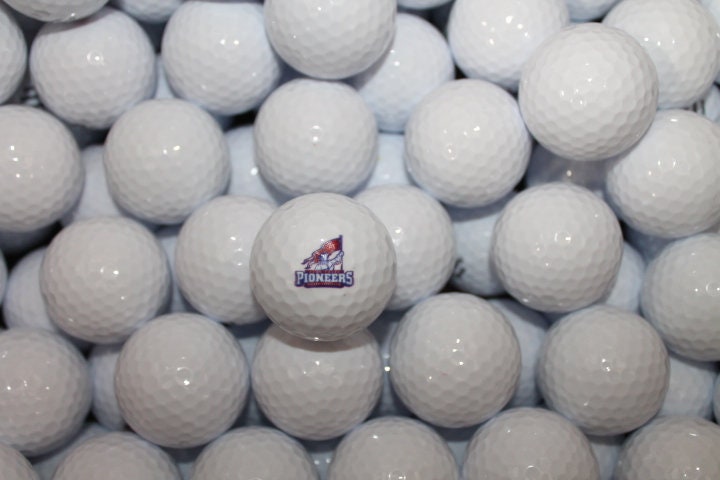 Golf Ball Fundraiser Idea School Logo Set Wholesale Golfer Team Sport Logo Printed Set Bulk Club Clubhouse Custom Personalized Your Logo