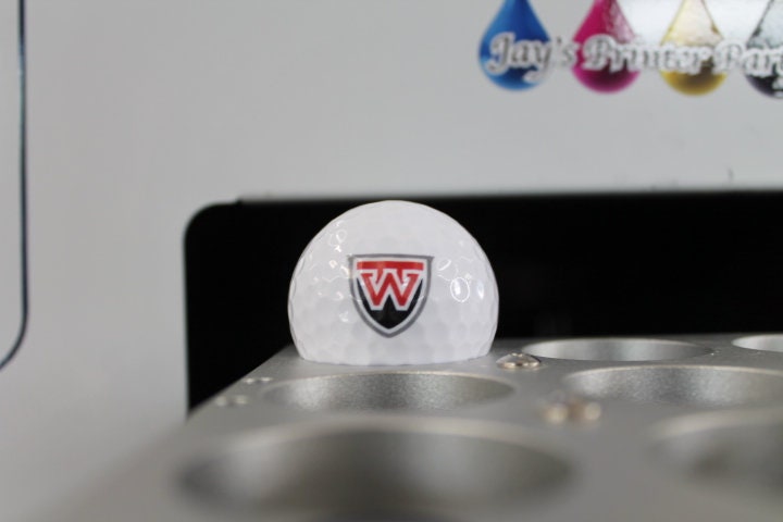 Local School Logo Gift Set Wholesale Bulk Custom Golf Balls Golfer Sport Printed Club Clubhouse Team Local District Business Personalize