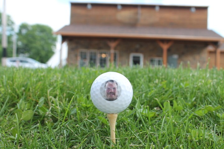 Your Image on a Golf Ball Logo Golf Ball Set Picture Custom Personalize Single or Bulk Fathers Day Logo Sports Unique