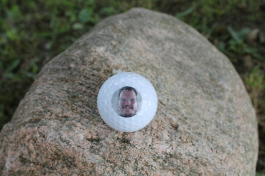 Your Image on a Golf Ball Logo Golf Ball Set Picture Custom Personalize Single or Bulk Fathers Day Logo Sports Unique