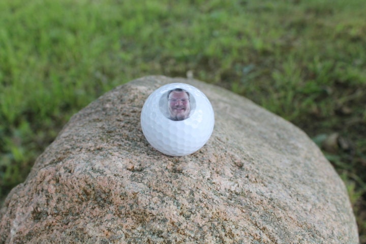 Your Image on a Golf Ball Logo Golf Ball Set Picture Custom Personalize Single or Bulk Fathers Day Logo Sports Unique