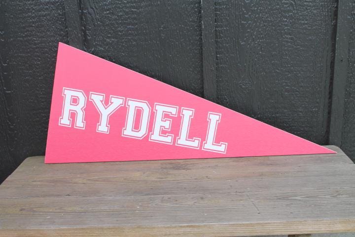 Custom Highschool Sports Team Pennant Feild Banner Printed Sign Contour Weatherproof PVC smooth Personalized Great for hanging or mounted