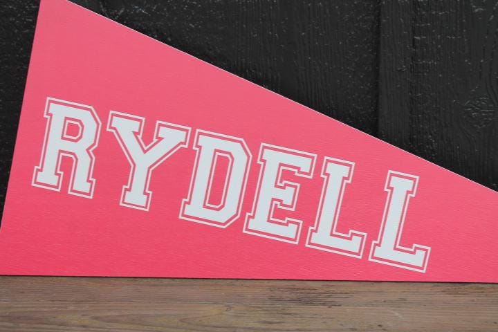 Custom Highschool Sports Team Pennant Feild Banner Printed Sign Contour Weatherproof PVC smooth Personalized Great for hanging or mounted