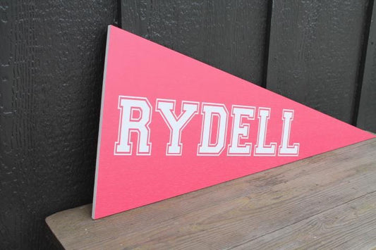 Custom Highschool Sports Team Pennant Feild Banner Printed Sign Contour Weatherproof PVC smooth Personalized Great for hanging or mounted