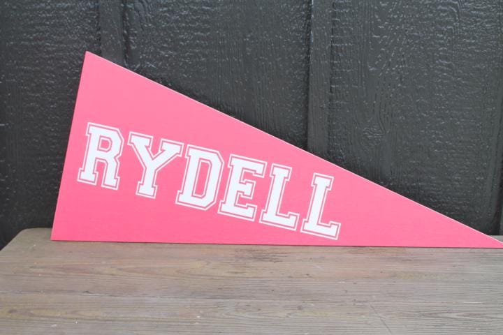 Custom Highschool Sports Team Pennant Feild Banner Printed Sign Contour Weatherproof PVC smooth Personalized Great for hanging or mounted