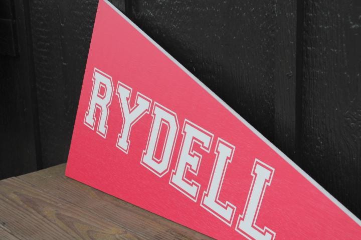 Custom Highschool Sports Team Pennant Feild Banner Printed Sign Contour Weatherproof PVC smooth Personalized Great for hanging or mounted