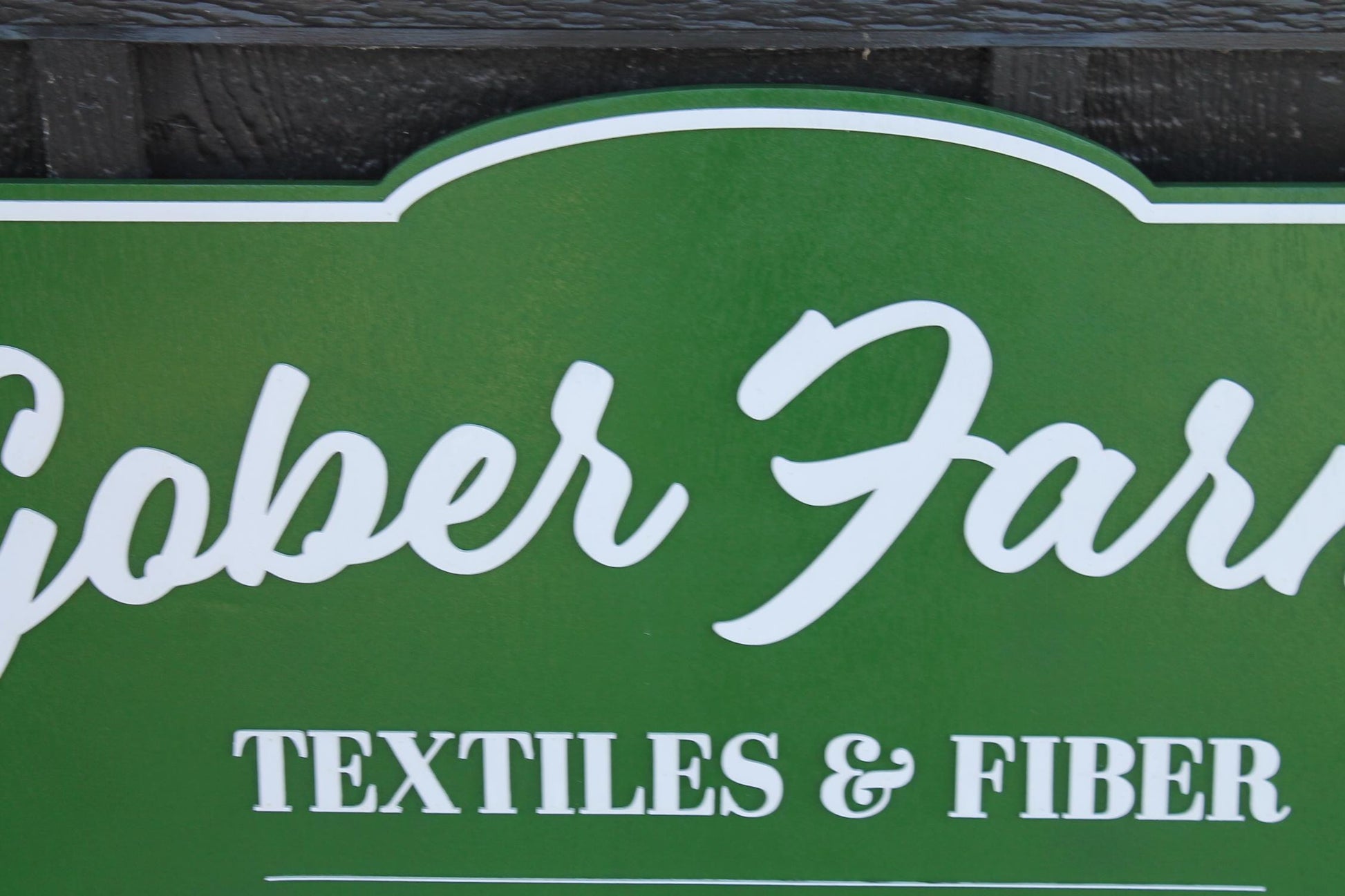 Personalized Fiber Mill Large Farm Sign Business Signage Contour 3D Custom Small Shop Indoor Outdoor Small Business Laser Cut and Printed