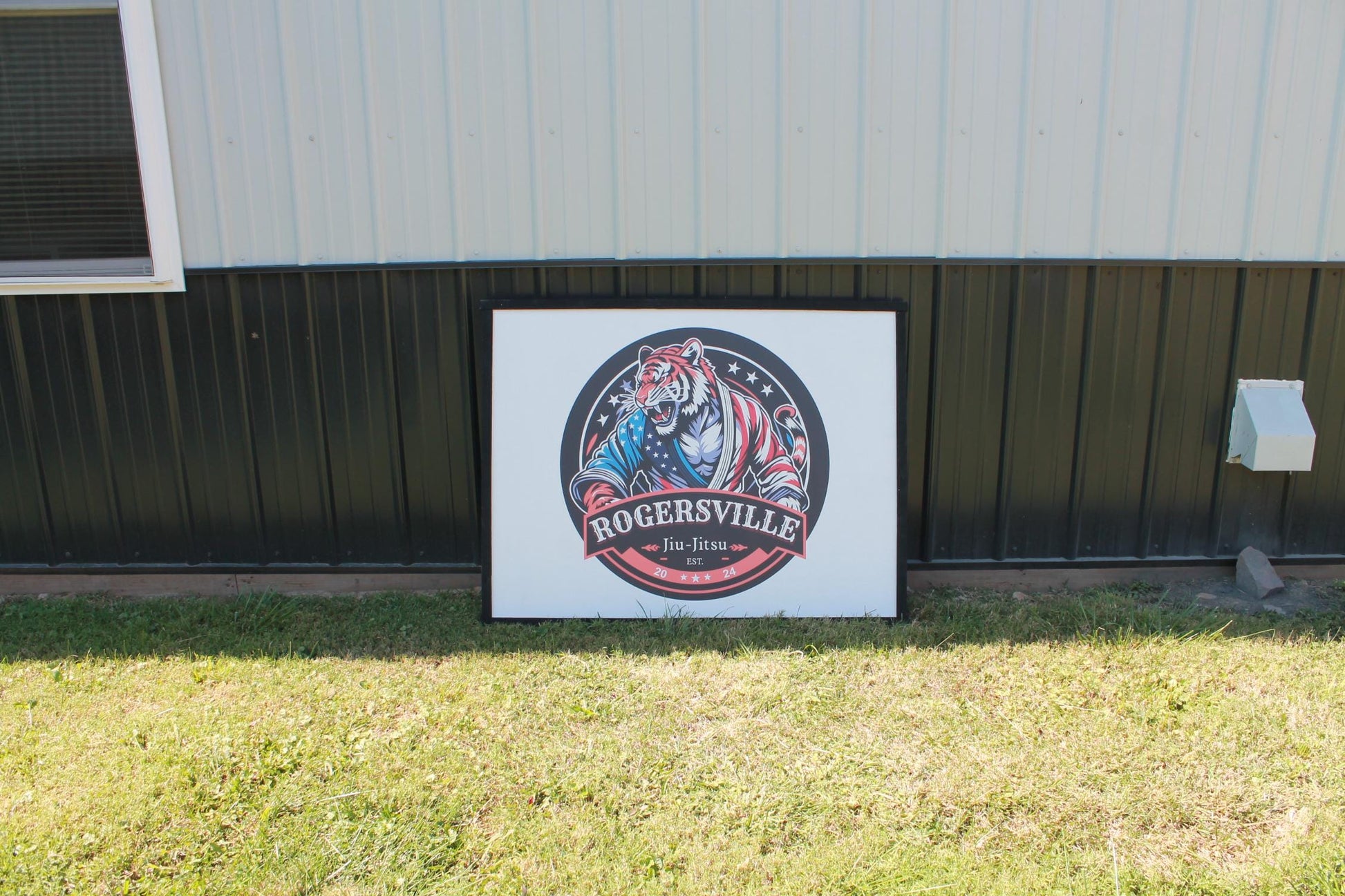 Custom Jujitsu Karate Wood Sign Business Commercial Signage Print Image Framed Signage Color Logo Large Personalized Decor Your Design