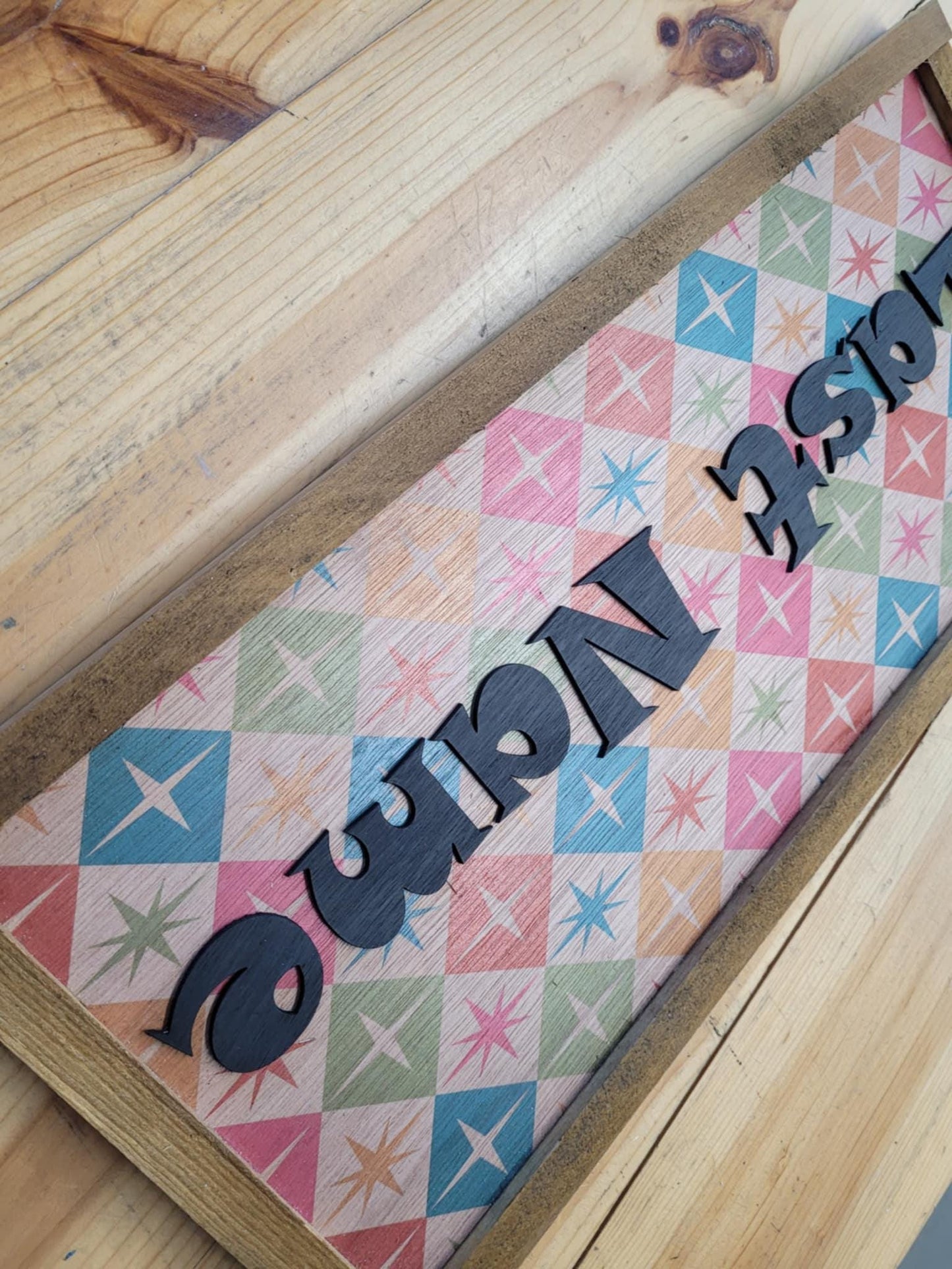 Custom Personalized Name Sign Family Gift Established Sign Dorm Room UV 3D Raised Text Made To Order Indoor Outdoor Patio Basement Signage