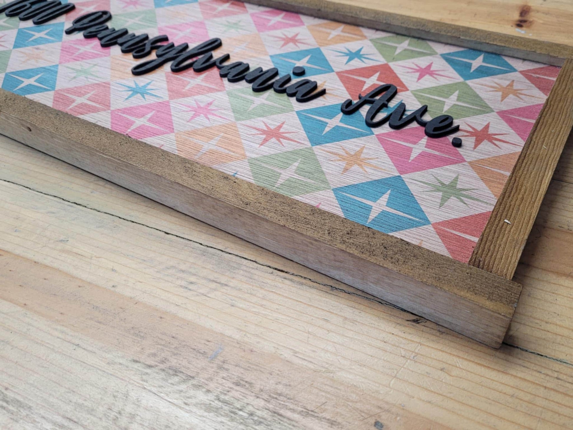 Custom Personalized Address Sign Family Gift Established Sign Driveway UV 3D Raised Text Made To Order Indoor Outdoor Patio Basement Signage