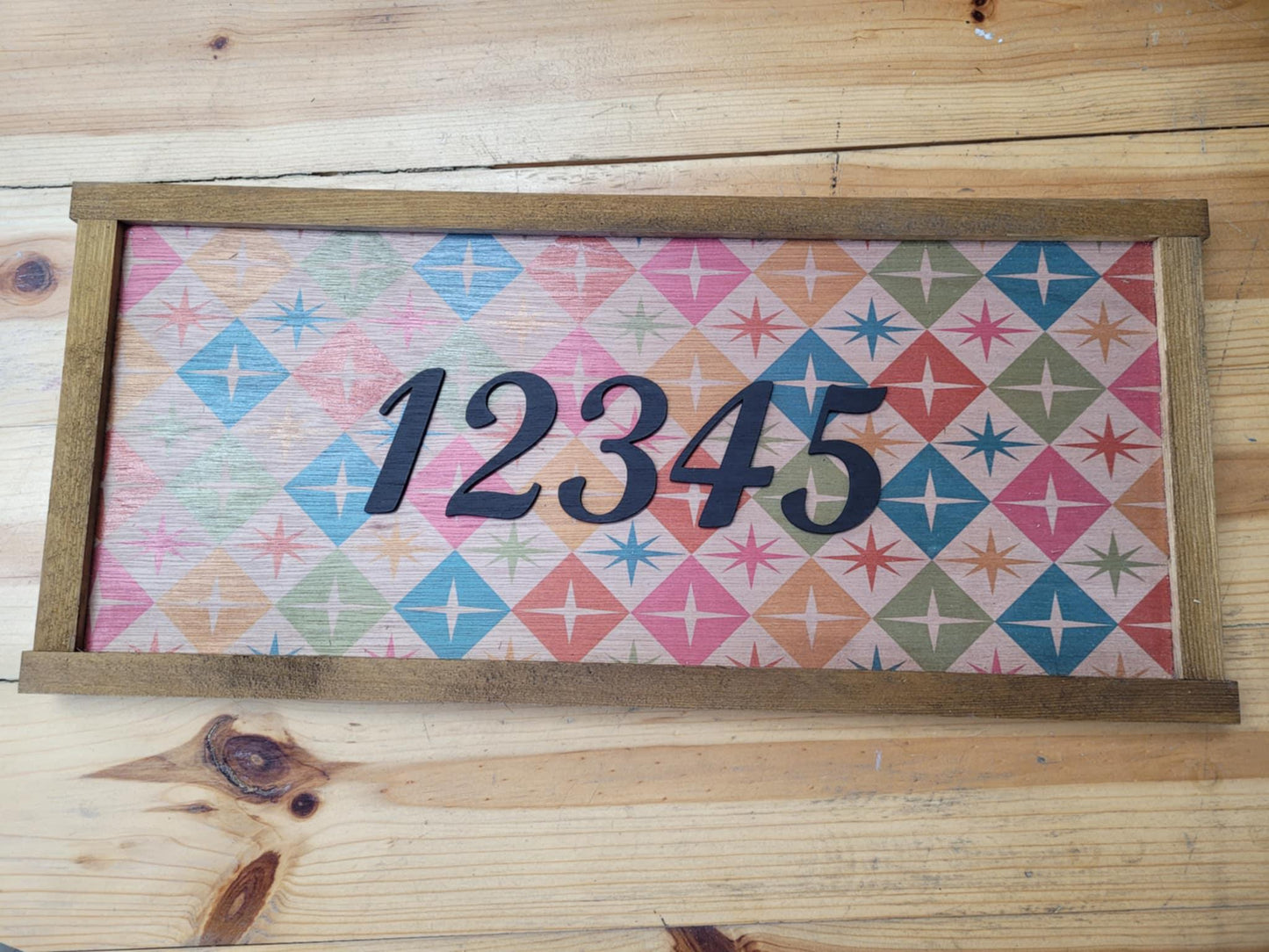 Custom Personalized Address Sign Family Gift Established Sign Driveway UV 3D Raised Text Made To Order Indoor Outdoor Patio Basement Signage