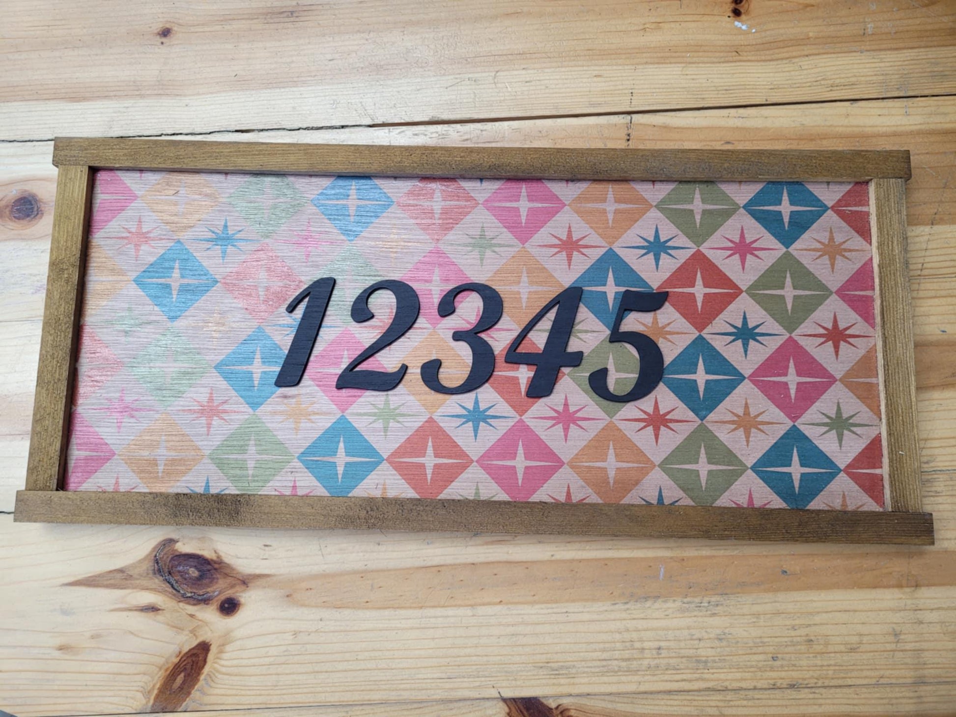 Custom Personalized Address Sign Family Gift Established Sign Driveway UV 3D Raised Text Made To Order Indoor Outdoor Patio Basement Signage