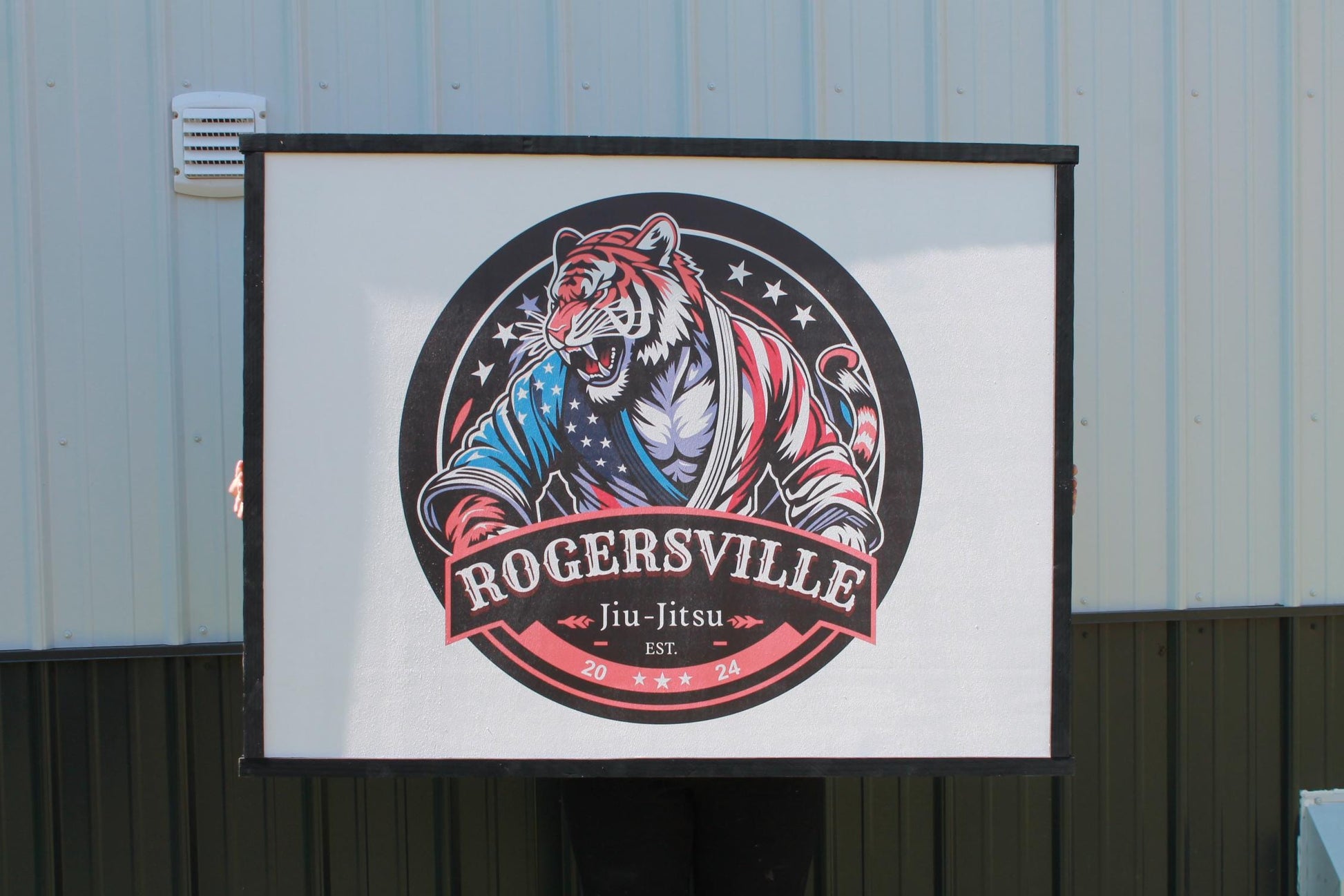 Custom Jujitsu Karate Wood Sign Business Commercial Signage Print Image Framed Signage Color Logo Large Personalized Decor Your Design