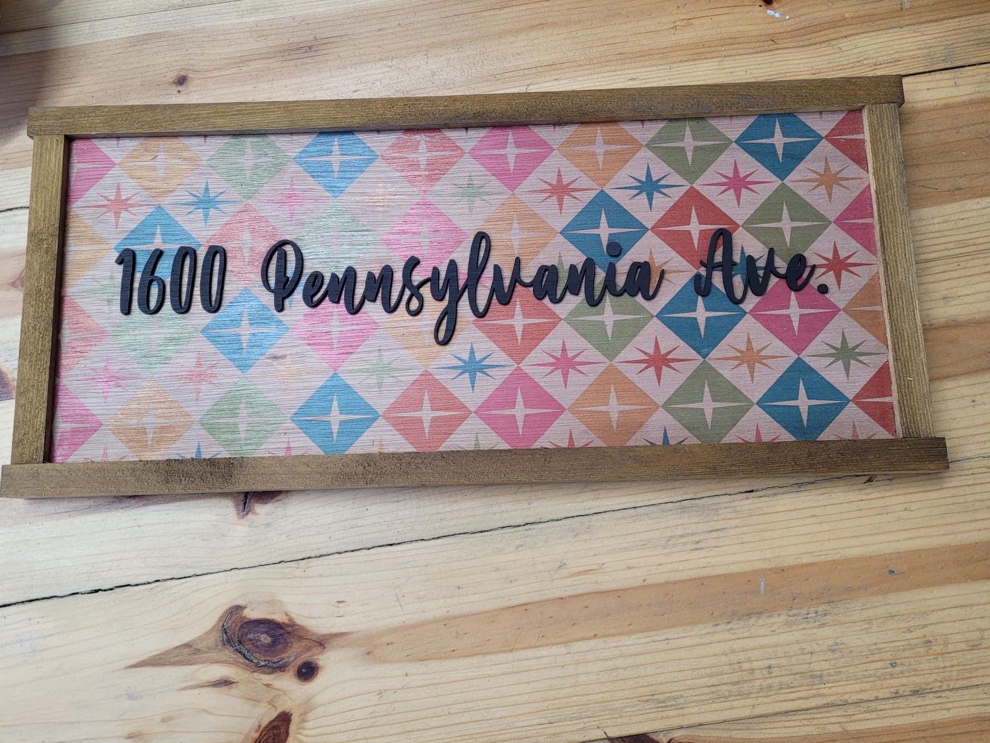 Custom Personalized Address Sign Family Gift Established Sign Driveway UV 3D Raised Text Made To Order Indoor Outdoor Patio Basement Signage