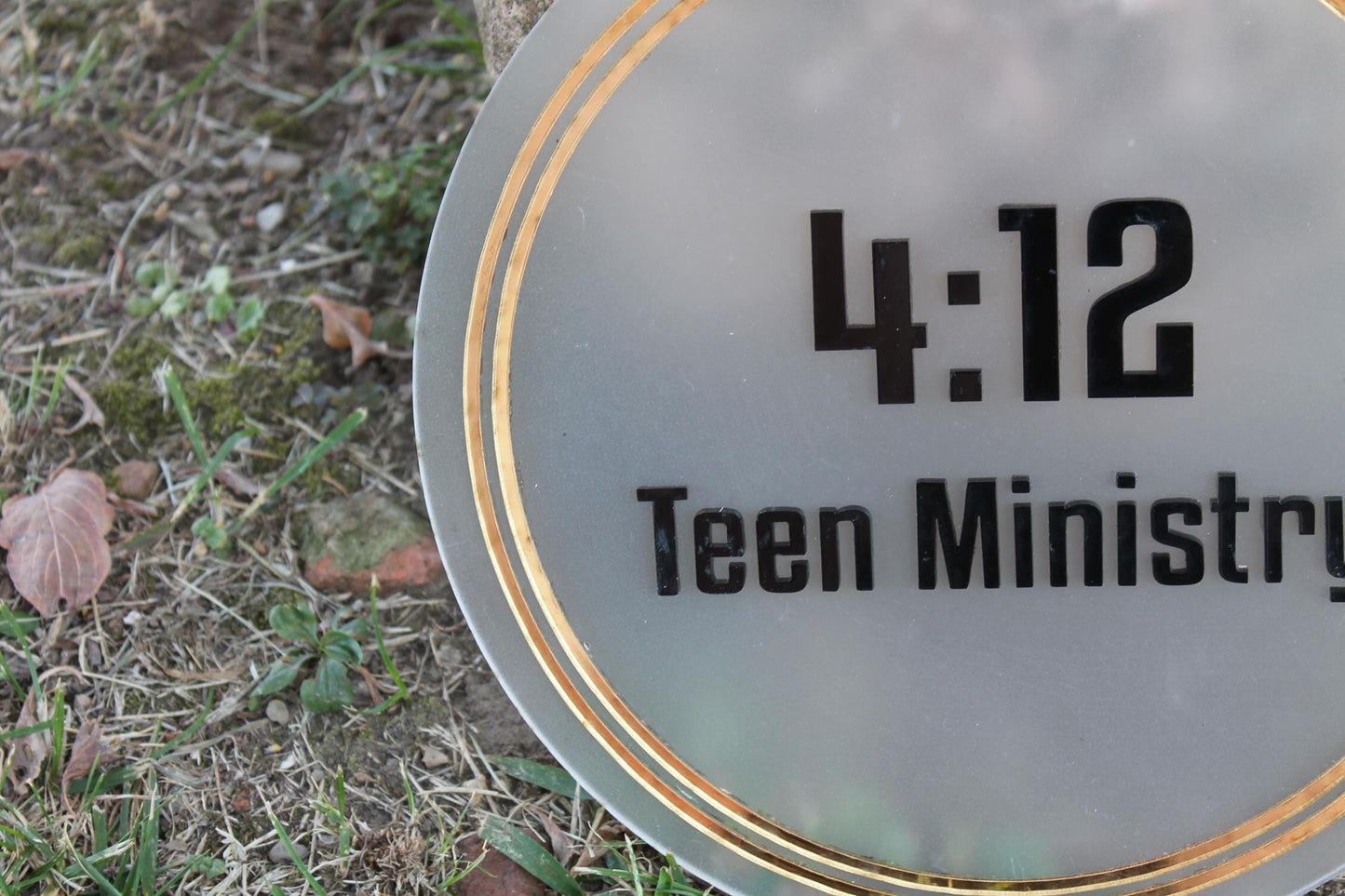 Custom Logo Acrylic Round Sign Commercial Signage Small Business Printed Circle Personalized Customized Your Graphic Your Text