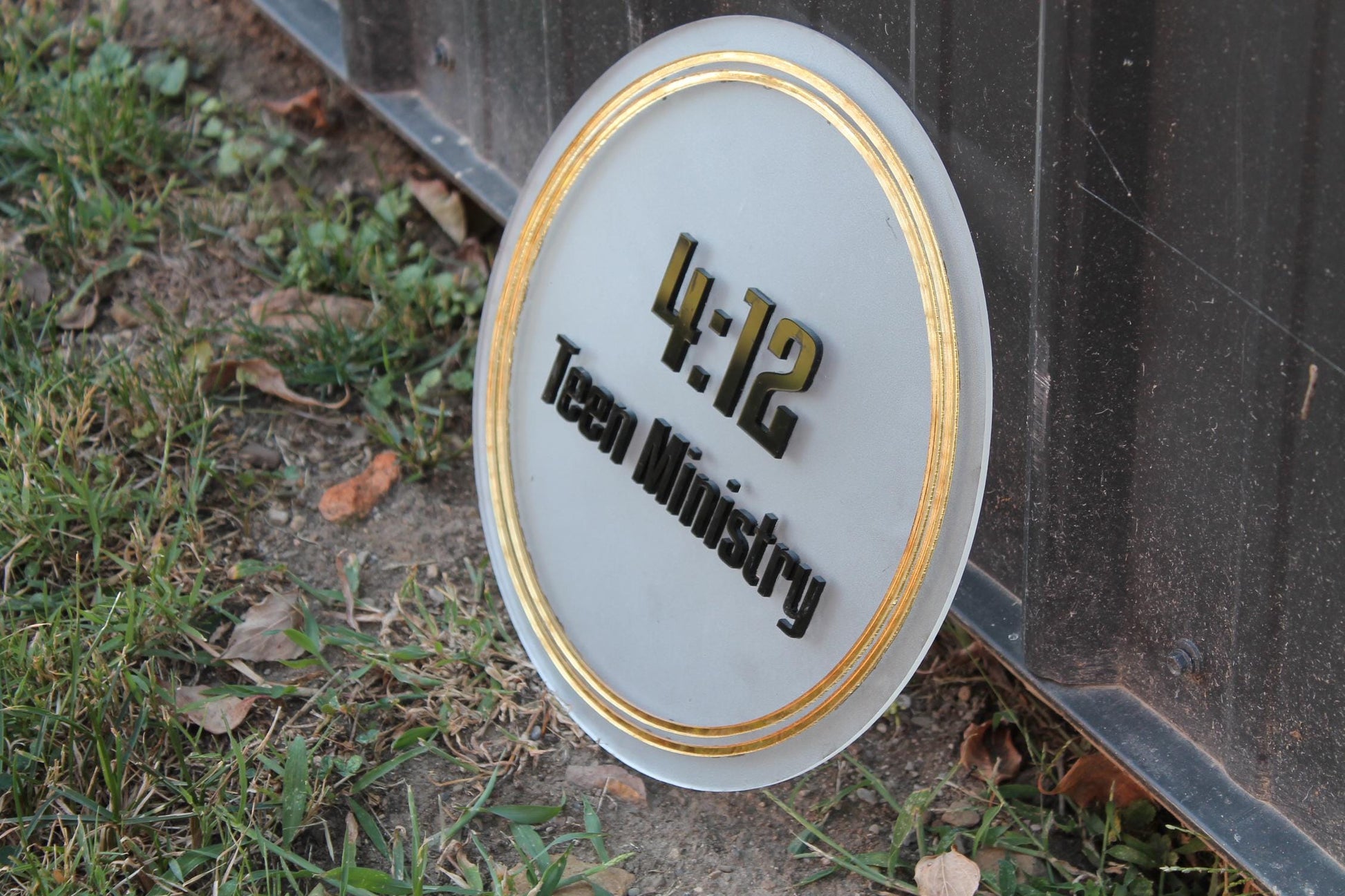 Custom Logo Acrylic Round Sign Commercial Signage Small Business Printed Circle Personalized Customized Your Graphic Your Text