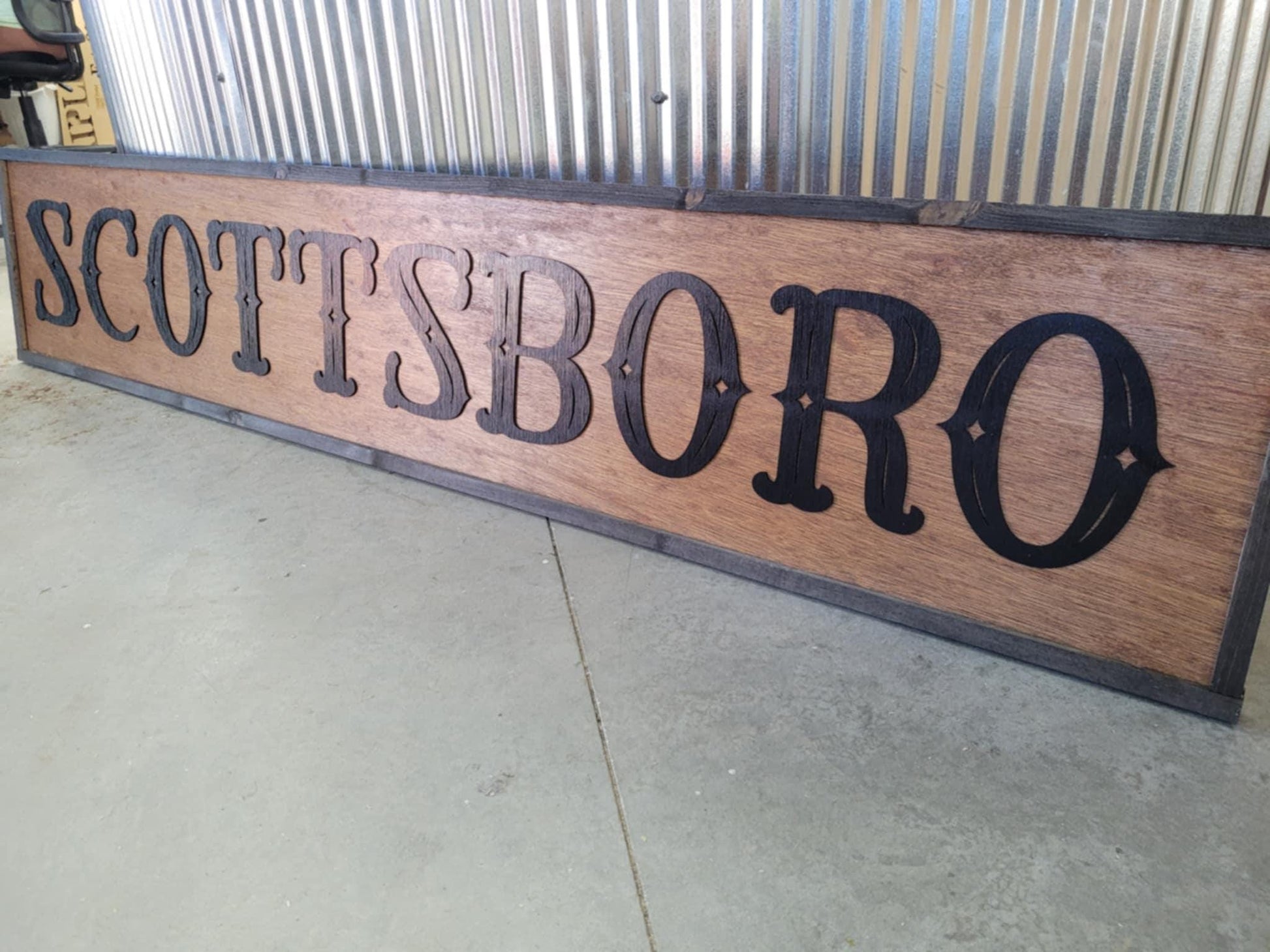 Custom Family Name Ranch Sign Company Personalized Address Farm Signage Commerical Oversized Rustic Business Logo 3D Extra Large Handmade