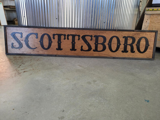 Custom Family Name Ranch Sign Company Personalized Address Farm Signage Commerical Oversized Rustic Business Logo 3D Extra Large Handmade