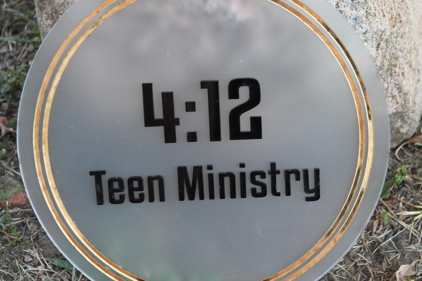 Custom Logo Acrylic Round Sign Commercial Signage Small Business Printed Circle Personalized Customized Your Graphic Your Text