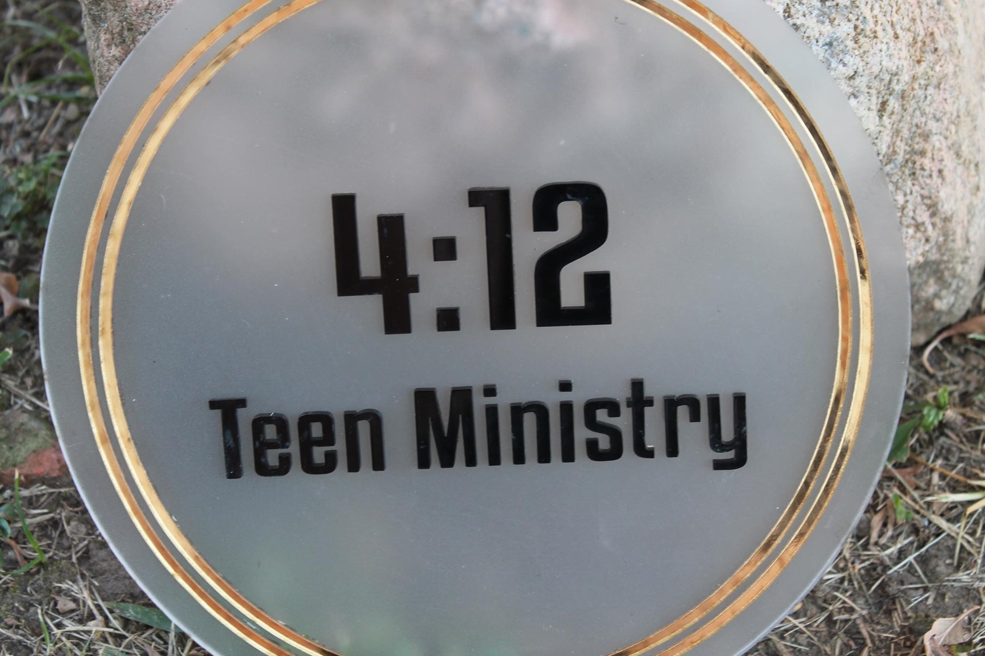 Custom Logo Acrylic Round Sign Commercial Signage Small Business Printed Circle Personalized Customized Your Graphic Your Text