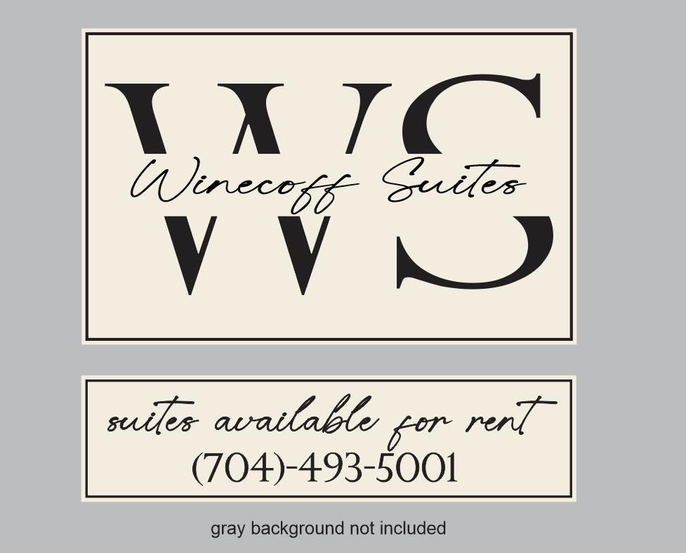 2 Custom PVC UV Printed Signs for Kristen Jaramillo
