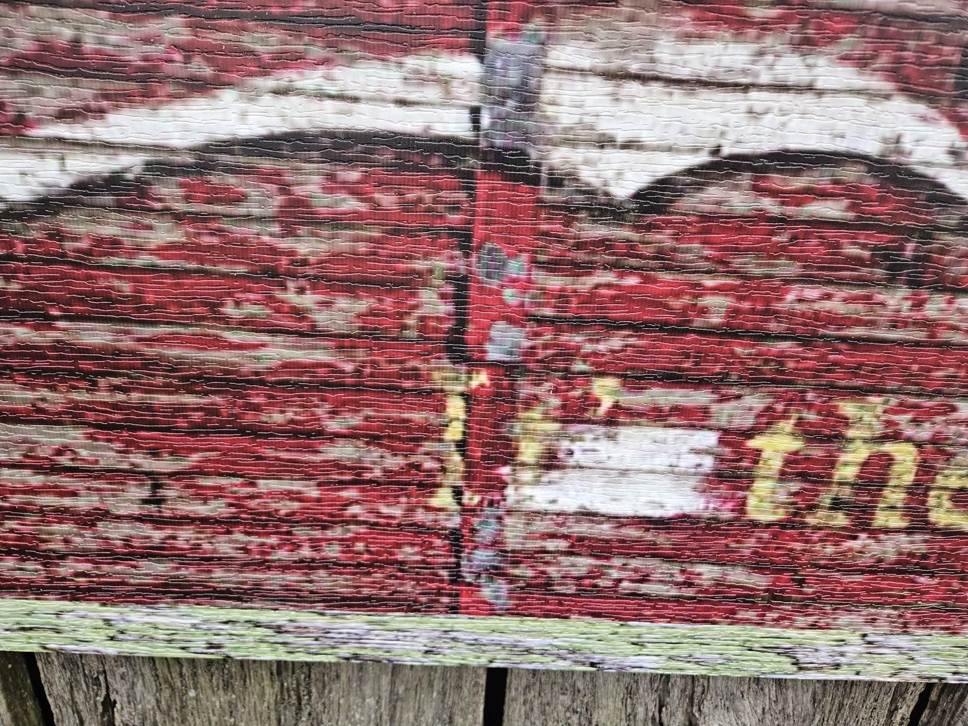 Antique Coca-Cola Barn Sign Coke PVC Textured Finish Weatherproof Fade Resistant Rustic Waterproof Decor soda Printed Outdoor