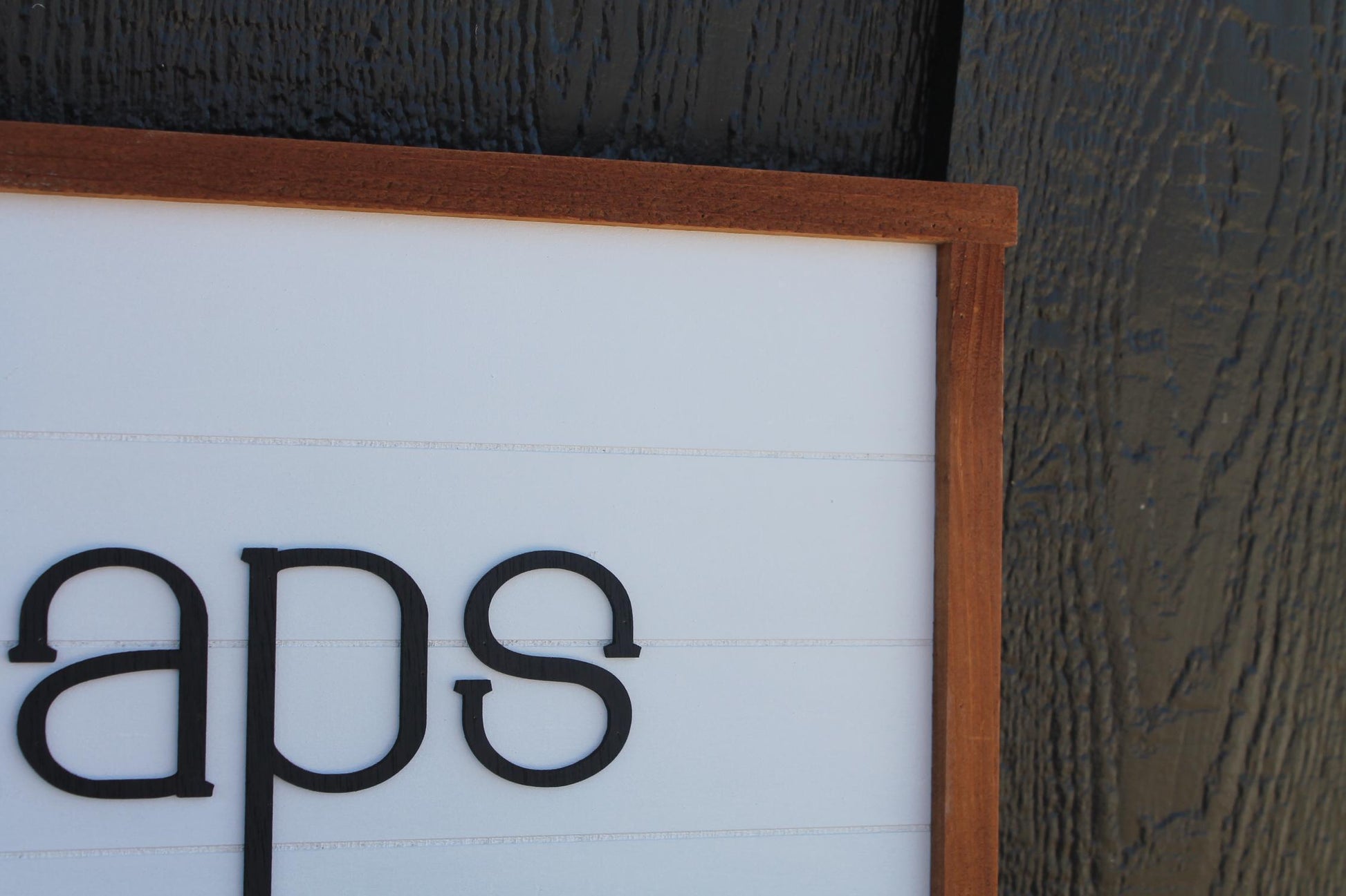 Personalized Custom Family Name Values Sign Wedding Gift Established Icon Rustic 3d Text Handmade Wooden Décor Farm