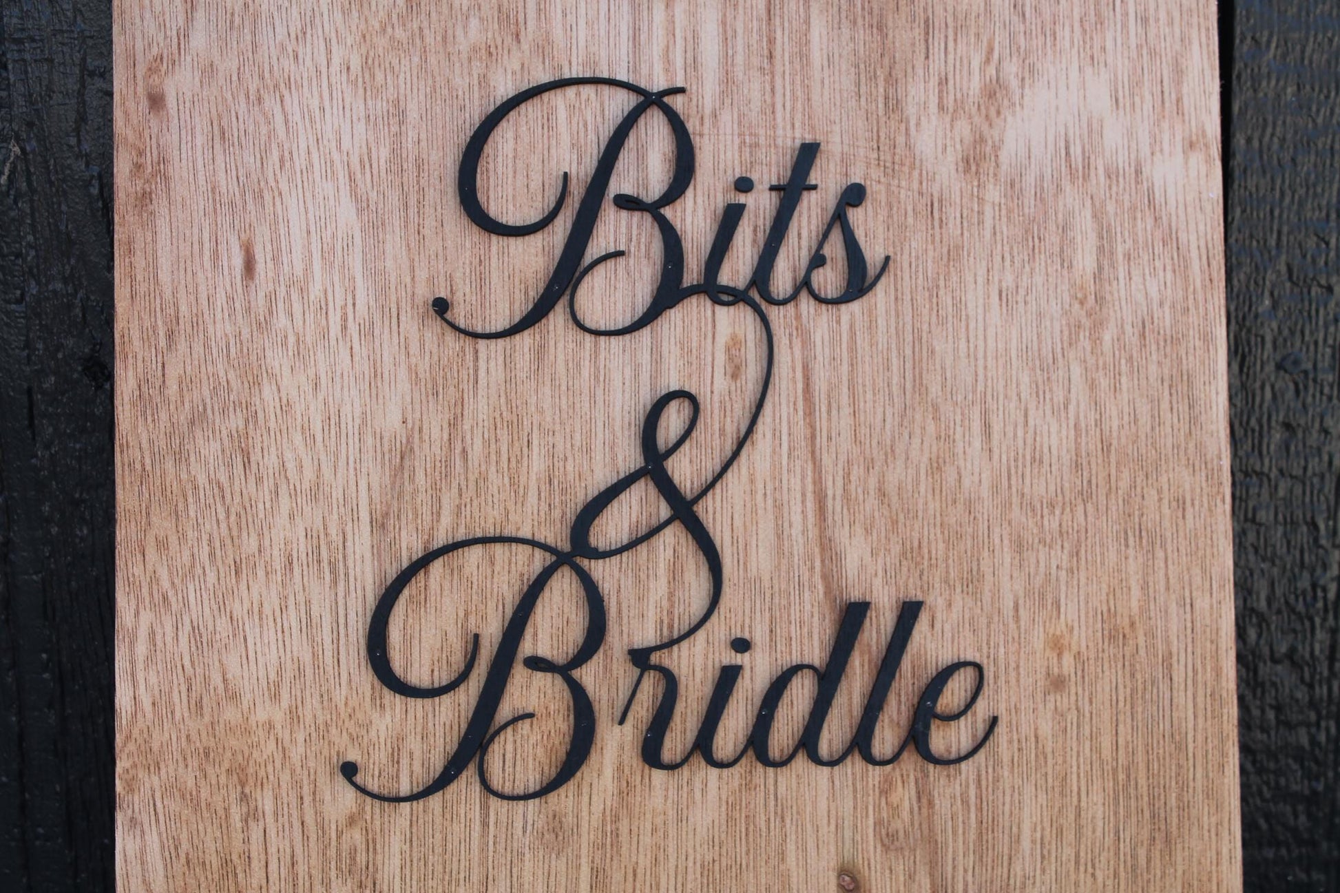 Bits and Bridle Horse Equestrian Farmhouse Decor Sign Western Farm Rustic Rancher Stable Tack Room
