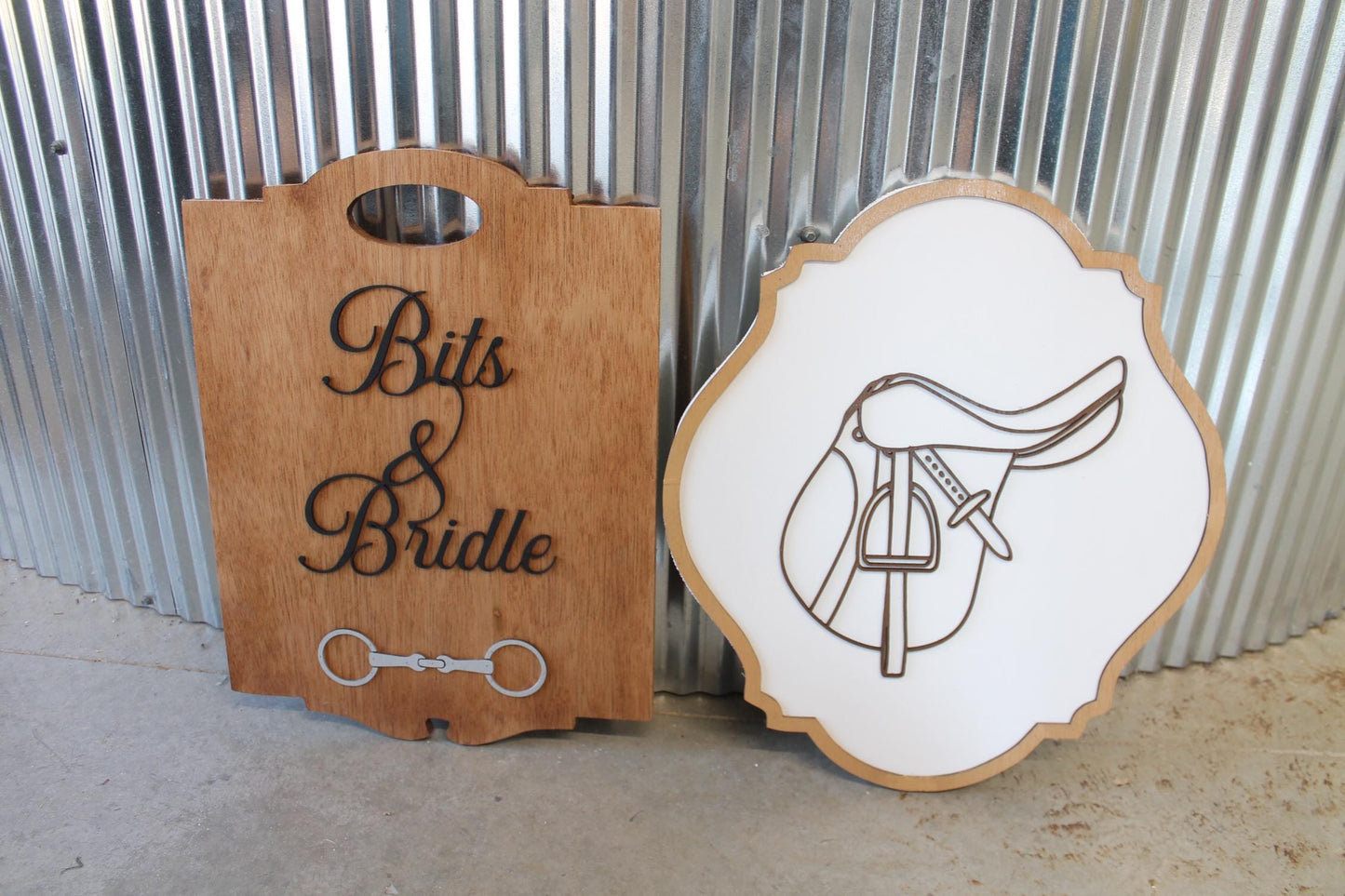 Saddle Sign Decor Horse Lover Equestrian Stable Farm Tack Room Farmhouse Handmade Pony Ranch Western Rancher Gift
