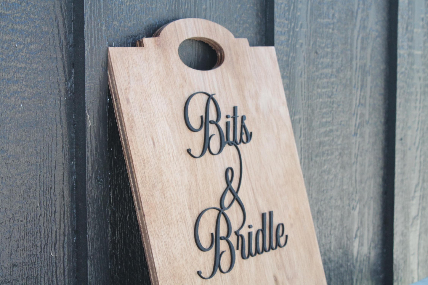 Bits and Bridle Horse Equestrian Farmhouse Decor Sign Western Farm Rustic Rancher Stable Tack Room