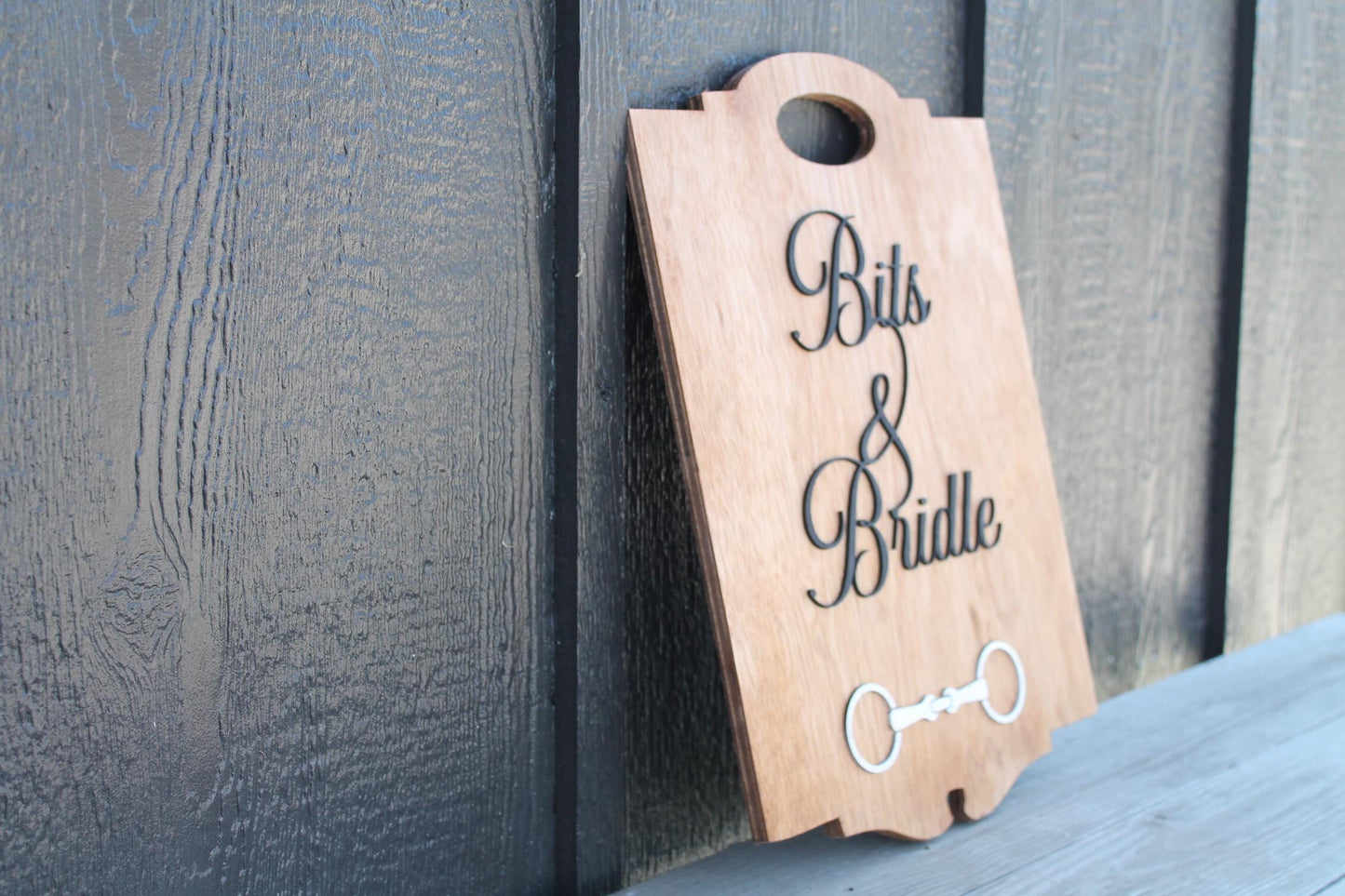 Bits and Bridle Horse Equestrian Farmhouse Decor Sign Western Farm Rustic Rancher Stable Tack Room