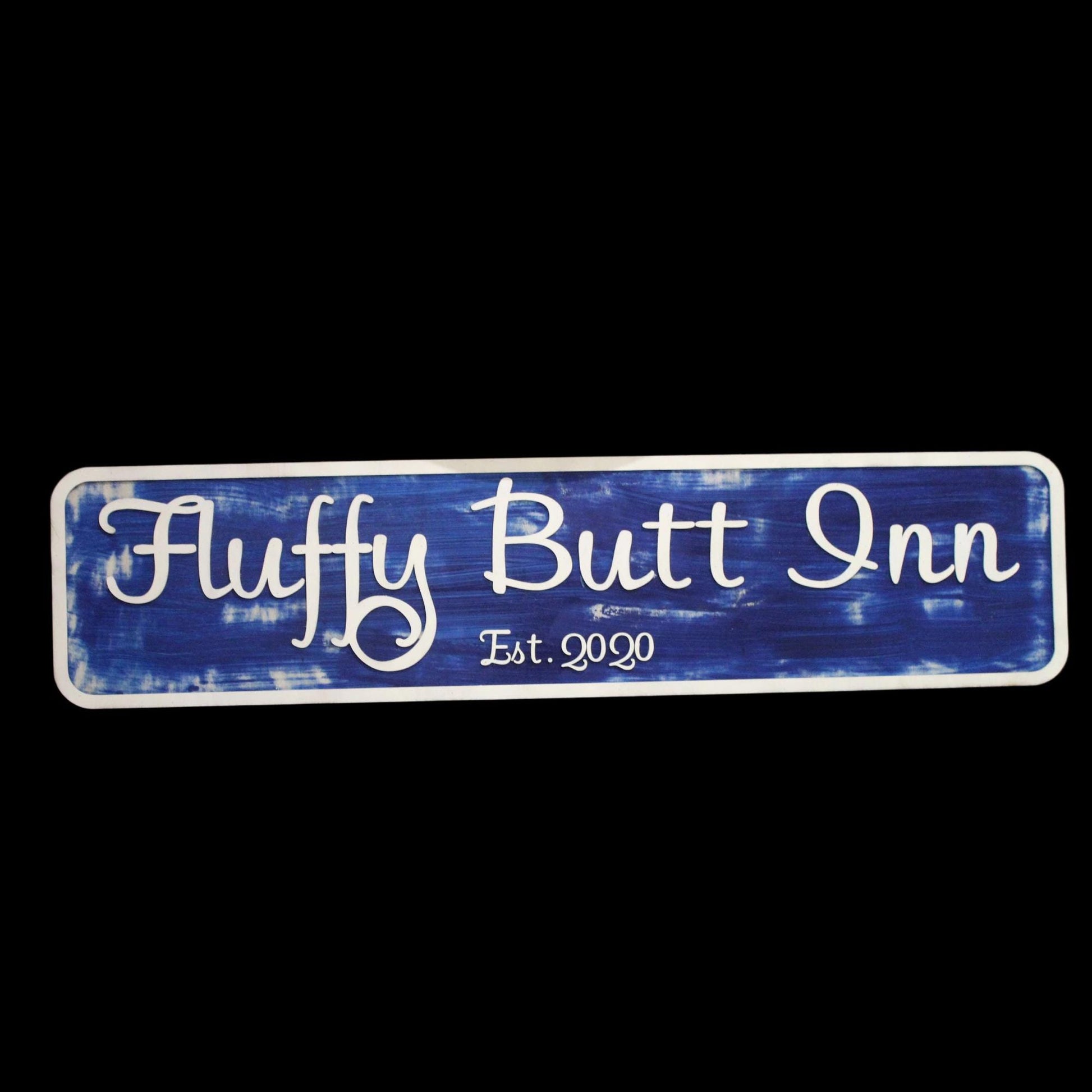 Large Custom Distressed Inn Bed and Breakfast Sign Over-sized Rustic Business Logo Bar Barn Country Wood Raised Text