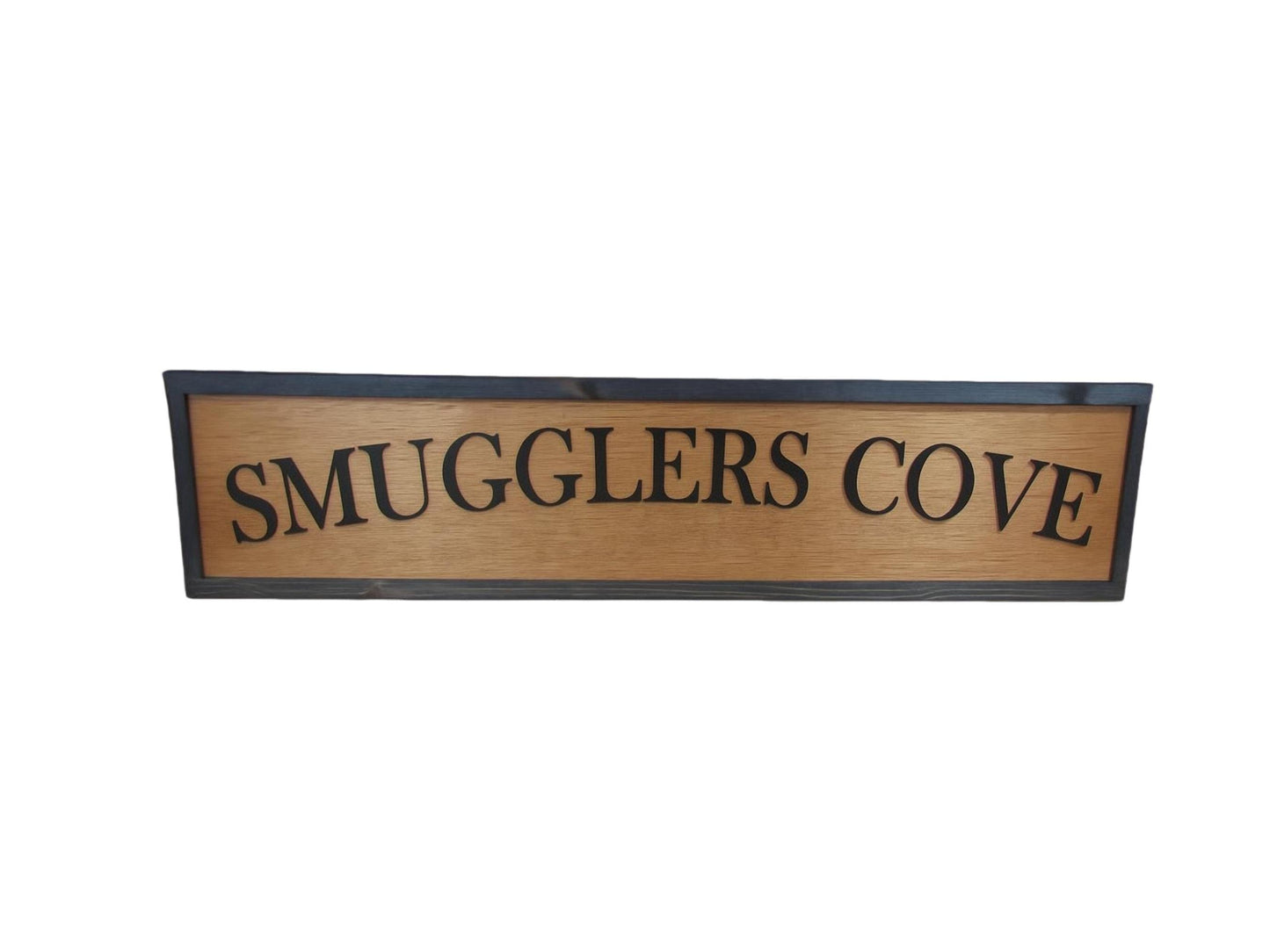 Large Custom Wood Sign Cove Bar Grill Pop Shop Over-sized Rustic Business Logo Wood Laser Cut Out 3D Extra Large Sign Handmade Personalized