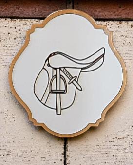 Saddle Sign Decor Horse Lover Equestrian Stable Farm Tack Room Farmhouse Handmade Pony Ranch Western Rancher Gift