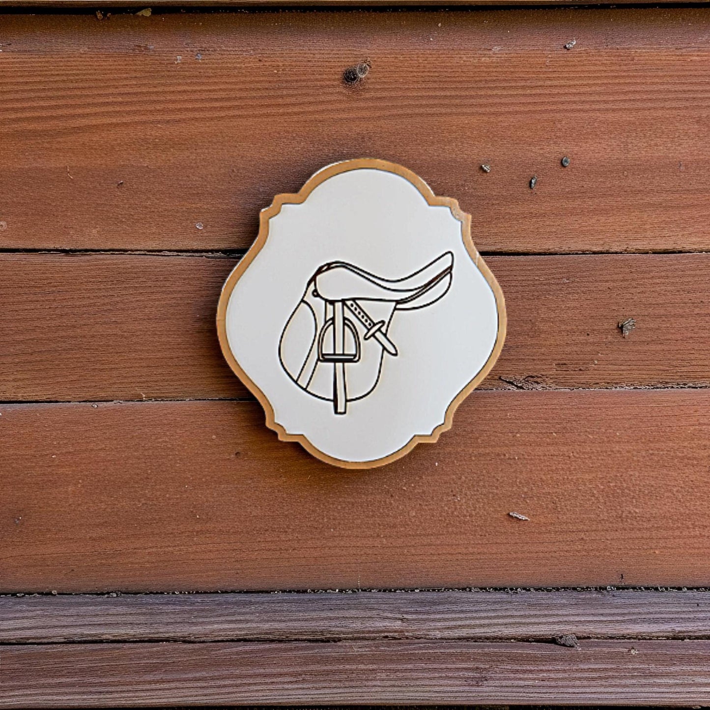 Saddle Sign Decor Horse Lover Equestrian Stable Farm Tack Room Farmhouse Handmade Pony Ranch Western Rancher Gift