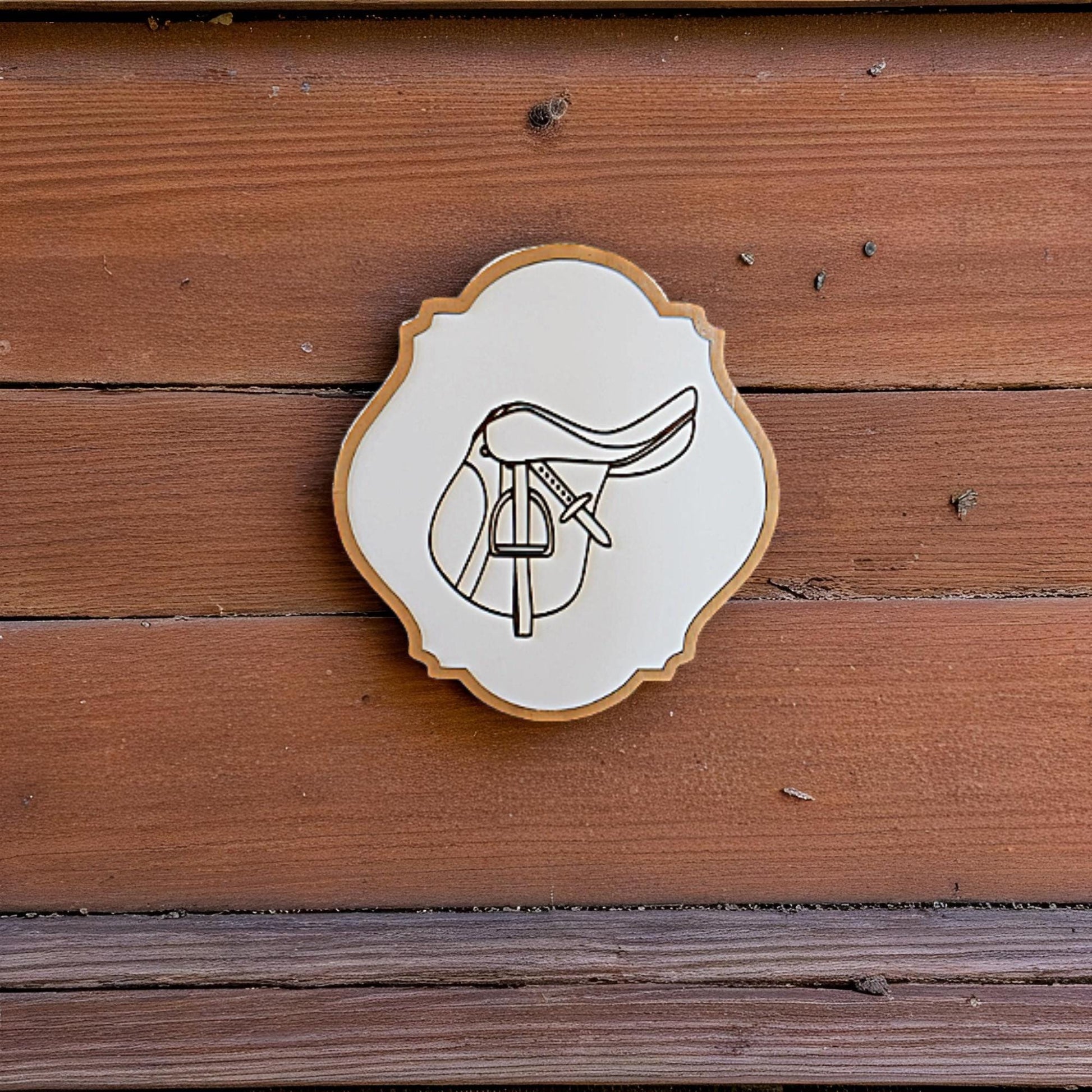 Saddle Sign Decor Horse Lover Equestrian Stable Farm Tack Room Farmhouse Handmade Pony Ranch Western Rancher Gift