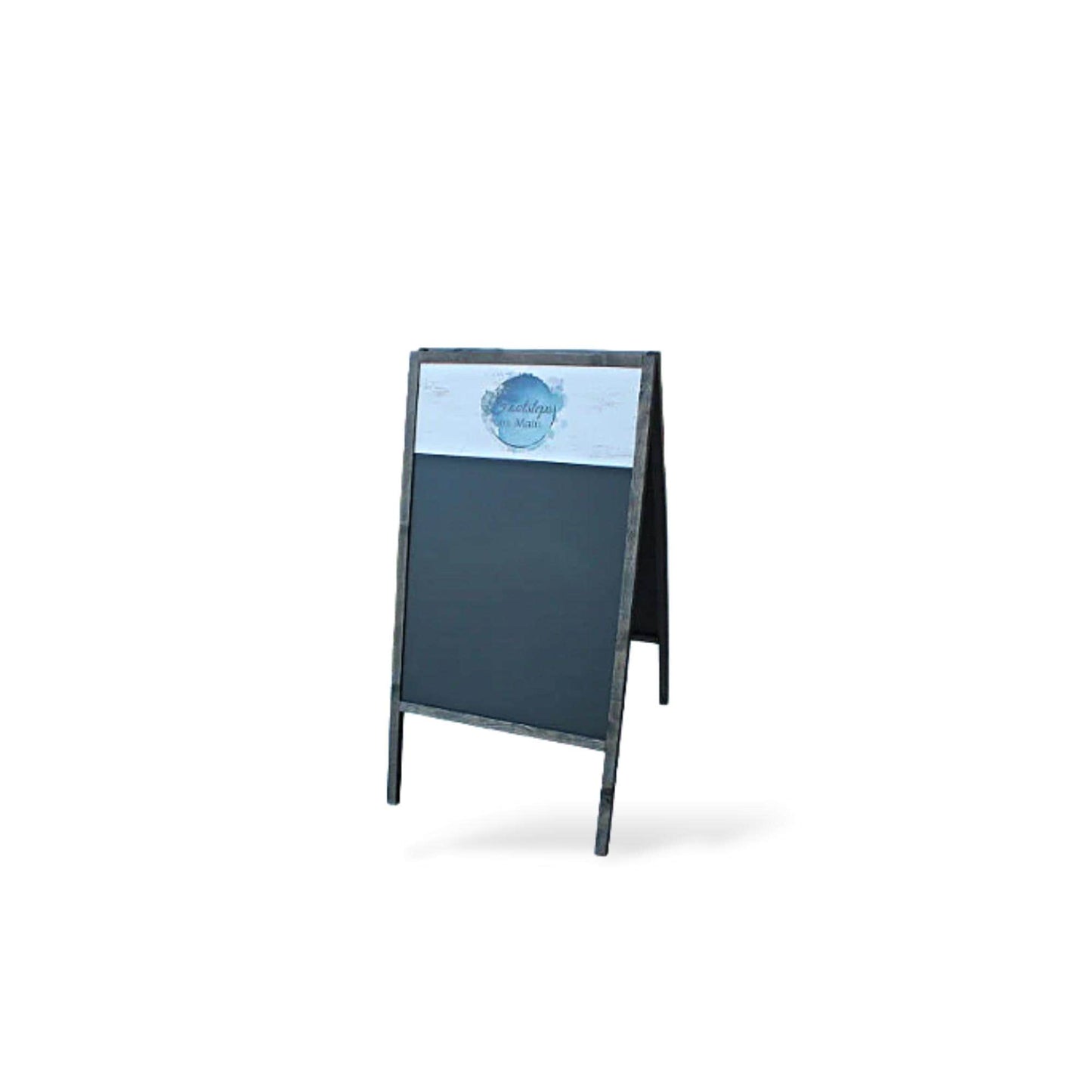 Sidewalk Sign Chalkboard A Frame Folding Sign Affordable Business Sign Your Logo Free Standing Commercial Hinge Outdoor Advertising