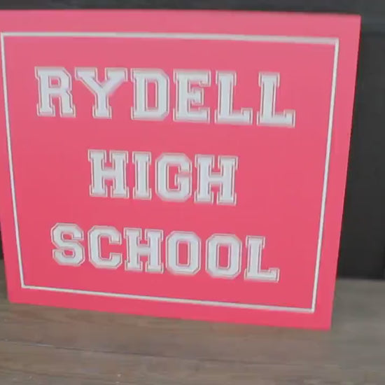 Custom High School Stadium Sign: Weatherproof PVC Outdoor Decor