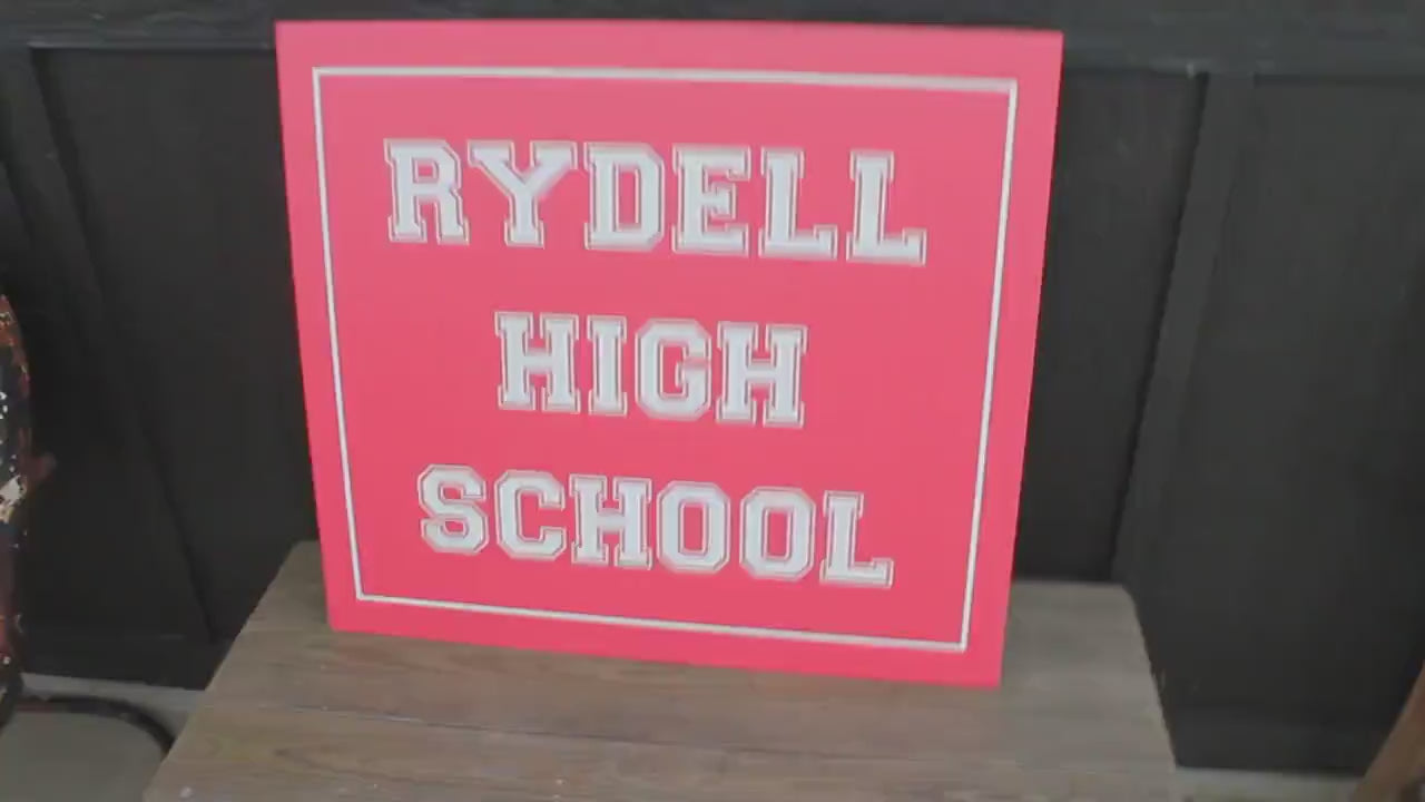 Custom High School Stadium Sign: Weatherproof PVC Outdoor Decor