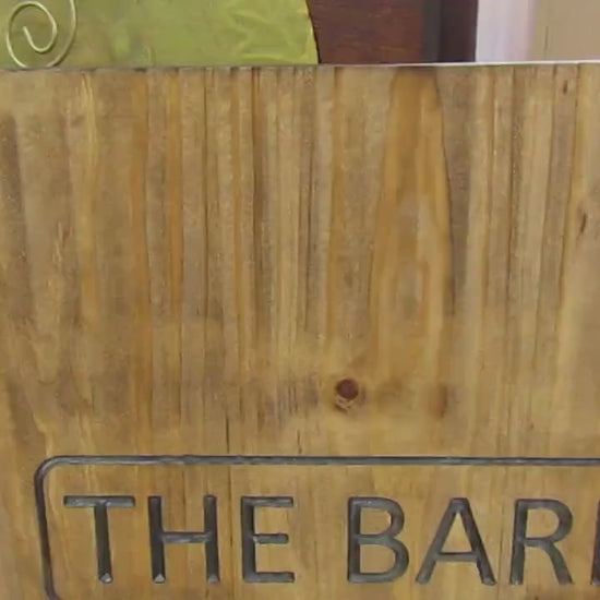 Custom Engraved Homestead Sign: Personalized Barn Windmill Decor