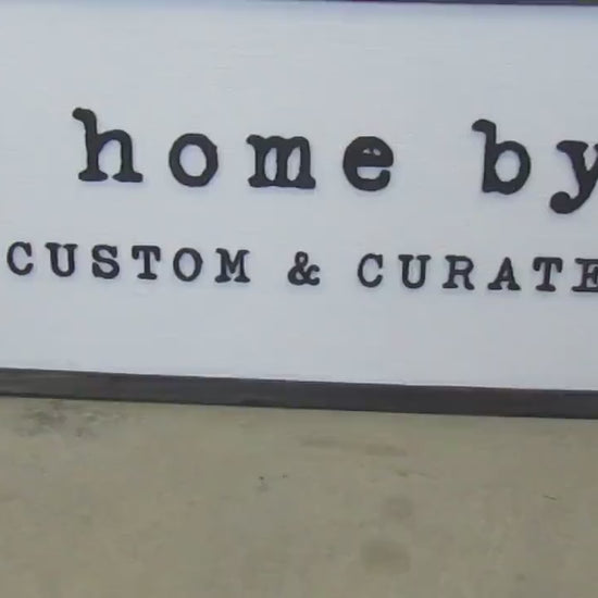 Custom Rectangle Wood Sign Home Store Decor Commerical Signage Your logo Company Name Personalized 3D Raised Wooden Handmade Letters