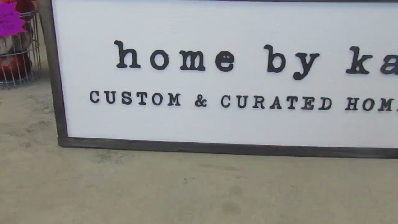 Custom Rectangle Wood Sign Home Store Decor Commerical Signage Your logo Company Name Personalized 3D Raised Wooden Handmade Letters