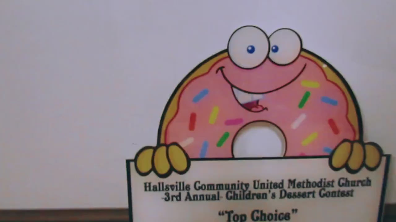 Custom Reverse Printed Acrylic Plaque Donut Award Contour Church Business Top Choice Winner Appreciation Sign Personalized