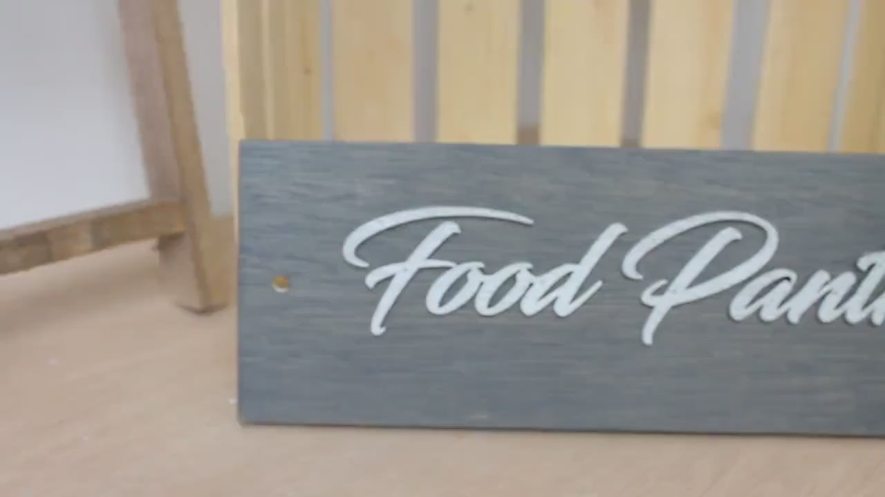 Custom 3D Raised Letter Wooden Business Sign