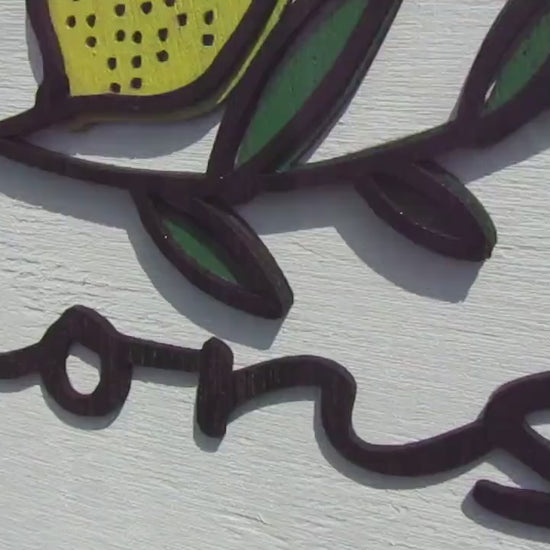 Personalized Lemonade Stand Sign: Custom Handmade Wooden Business Sign