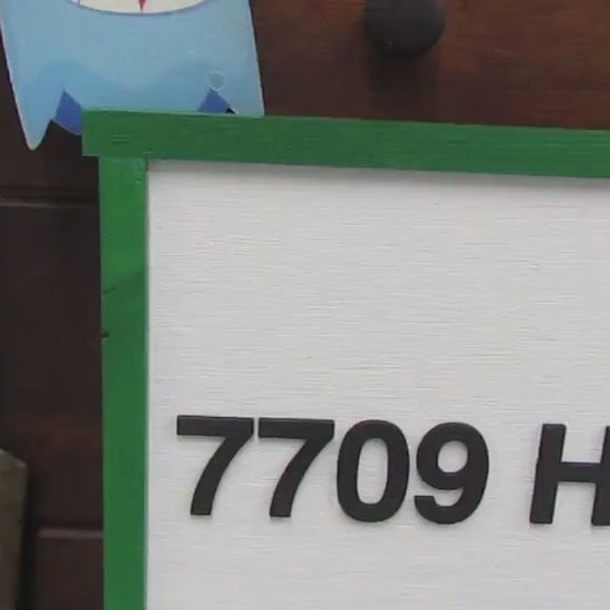 Custom Mortgage Business Sign Rectangle 3D Large Custom Company Indoor Outdoor Small Business Logo Laser Cut Wood Sign Address Sign Home